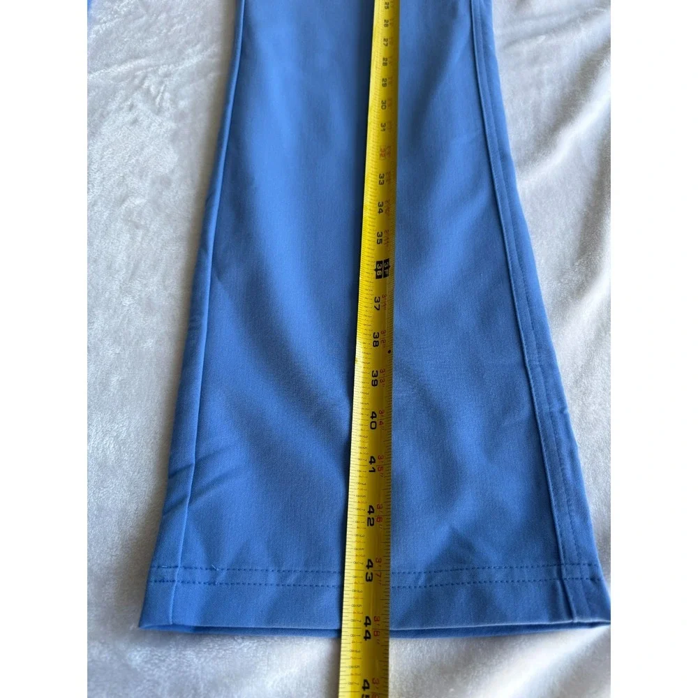 FIGS Cairo Cargo Scrub Pants L Blue Technical Collection Medical Professional